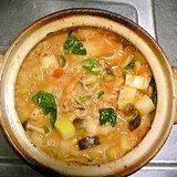 野菜たっぷり☆豚汁雑炊withキムチ